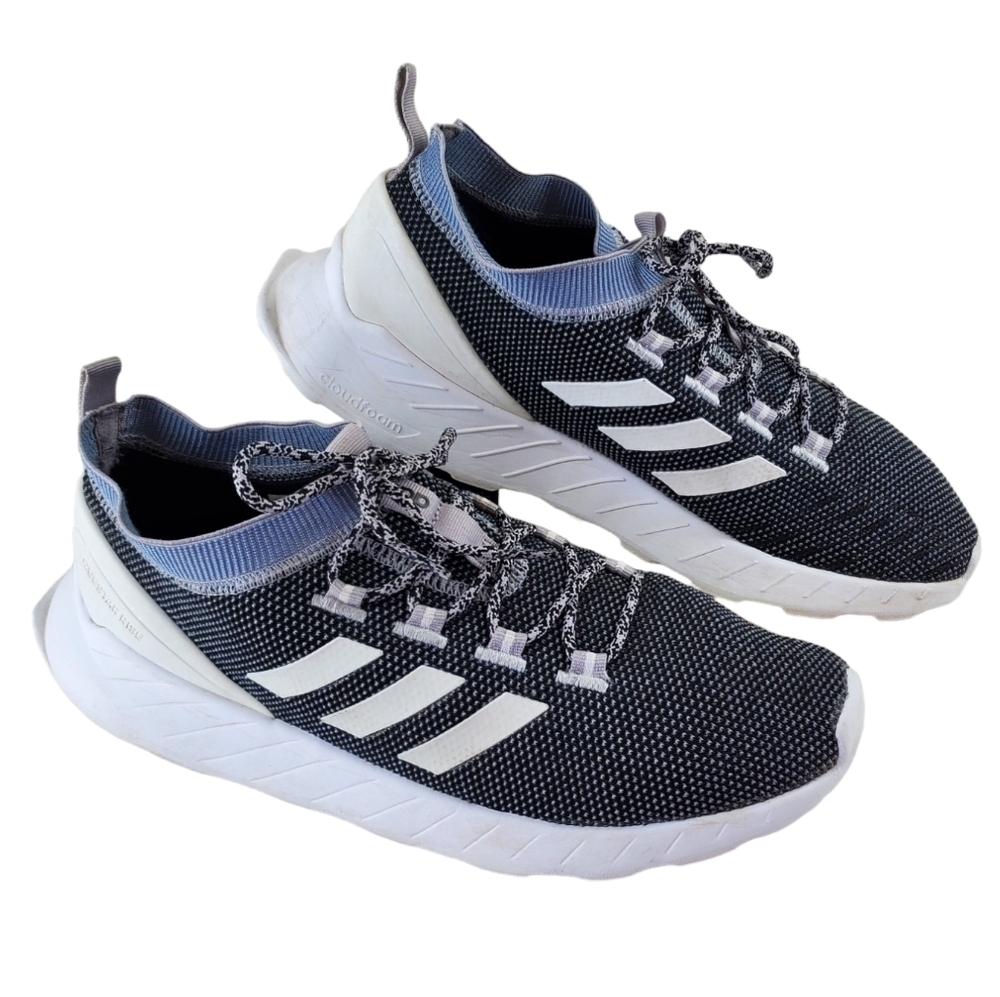Adidas Questar Rise Shoes Mens 10.5 BB7183 Running Athletic Black White